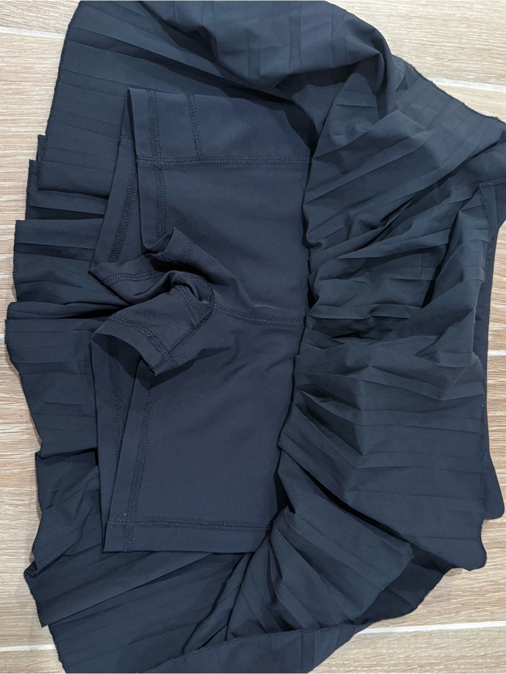 GAP Black Womens Size Small Pleated Tennis Skort High Rise - Picture 3 of 6
